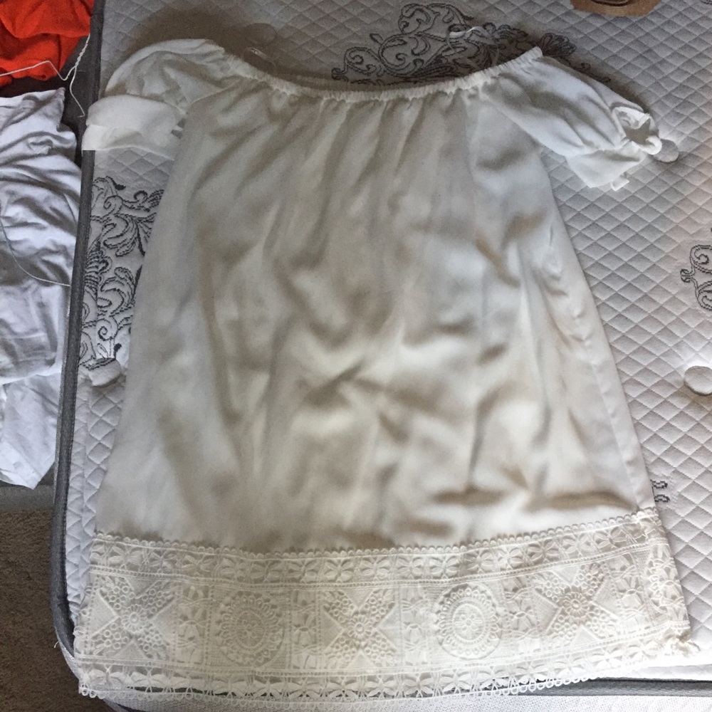 Lulus off the shoulder dress
